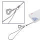 Heart Style Diamond Metal Mobile Phone Chain