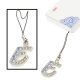 Letter E Style Diamond Metal Mobile Phone Chain