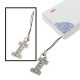 Letter I Style Diamond Metal Mobile Phone Chain