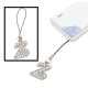 Letter Z Style Diamond Metal Mobile Phone Chain
