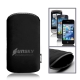 Mobile Phone Carry Bag with SUNSKY logo, Product Size: 12.7cm x 7.2cm (Black)