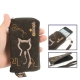 125x70mm Animob Style Fabric Carry Bag for Mobile Phone (Army Green)