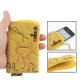125x70mm Animob Style Fabric Carry Bag for Mobile Phone (Yellow)