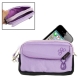 140 x 85 x 30mm Animob Style Soft Nylon Pouch Bag for Samsung i9100 / iPhone 4 & 4S / X310E Titan Eternity / Nokia N9 and other Mobile Phone (Purple)