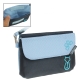140 x 85 x 30mm Animob Style Velcro Soft Nylon Pouch Bag for Samsung i9100 / iPhone 4 & 4S / HTC Taitan / Nokia N9 and other Mobile Phone (Blue)