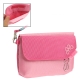 140 x 85 x 30mm Animob Style Velcro Soft Nylon Pouch Bag for Samsung i9100 / iPhone 4 & 4S / HTC Taitan / Nokia N9 and other Mobile Phone (Pink)