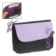 140 x 85 x 30mm Animob Style Velcro Soft Nylon Pouch Bag for Samsung i9100 / iPhone 4 & 4S / HTC Taitan / Nokia N9 and other Mobile Phone (Purple)