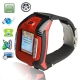 F3, Detachable Belt, Conceptualized Design Watch Mobile Phone, Bluetooth Touch Screen Watch Mobile phone, Single SIM Card, Network: GSM900 / 1800/ 1900MHZ (Red)