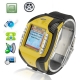 F3 Yellow, Detachable Belt, Conceptualized Design, Bluetooth Touch Screen Watch Mobile phone, Single SIM Card, Network: GSM900 / 1800/ 1900MHZ