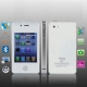 4GS-i9 White, JAVA & Bluetooth FM function touch Screen Mobile Phone, Slip-operation can change the menu (6 pages of menus), Swing change the music, Dual Cameras, Quad band, Network: GSM850/ 900 / 1800/ 1900MHZ