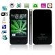 H008 Black, 3.5 inch, TV(SECAM/PAL/NTSC), JAVA & Bluetooth/Wifi/FM Function Touch Mobile Phone, Dual Sim Cards Dual Standby, Dual Cameras, Slip-operation can change the menu (6 pages of menus), Swing Change the Wallpaper, Quad band, Network:GSM850/900/1800/1900MHZ (Without Logo)