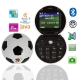 Football Style, JAVA & Bluetooth FM function Clamshell Design Mobile Phone, Dual sim card Dual standby, Quad band, Network: GSM850/ 900 / 1800/ 1900MHZ