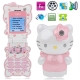 Kitty C168 Pink, Dual sim card Dual standby, Baby Cartoon Mobile Phone with Dual Cameras , FM , Bluetooth, Dual band, Network: GSM900 / 1800MHZ