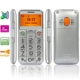 U520, Elders & Children Super Simple GSM Unlocked Mobile Phone, Support FM radio, LED Flashlight, SOS function, Quad band, Network: GSM850/ 900 / 1800/ 1900MHZ (Silver)