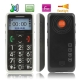 V99 Black, Elders Super Simple GSM Unlocked Mobile Phone, Support FM radio, LED Flashlight, SOS function, Dual band, Network: GSM900 / 1800MHZ