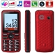Q008 Black, 2.0 inch QVGA Screen, Elders Super Simple GSM Mobile Phone, Support FM radio, LED Flashlight, Large Font, Big Speaker, Dual Sim cards Dual standby, Quad band, Network: GSM850/ 900 / 1800/ 1900MHZ