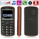 300 Black, 2.0 inch QVGA Screen, Elders Super Simple GSM Mobile Phone, Support FM radio, LED Flashlight, Large Font, Big Speaker, Dual Sim cards Dual standby, Dual band, Network: GSM900 / 1800MHZ