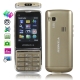 C3 + SPY Camera, 3 Sim Cards 3 Standby, Bluetooth FM Function Touch Mobile Phone with 2 Flashlight, Dual band, Network: GSM 900/1800 MHZ (Gold)