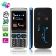C9 Blue, Bluetooth FM function, 3 Sim cards 3 standby Mobile Phone, Support 2 Flashlight, Dual band, Network: GSM900 / 1800MHZ
