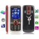 5130 Red, Analog TV (SECAM/PAL/NTSC), 3 Sim cards 3 standby, Bluetooth FM function Mobile Phone, Quad band, Network: GSM850/ 900 / 1800/ 1900MHZ
