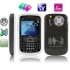 Q9 Black, 3 Sim cards 3 standby, Dual Cameras, QWERTY Keyboard, Analog TV (PAL/NTSC), Bluetooth FM function Mobile Phone, Quad band, Network: GSM850/ 900 / 1800/ 1900MHZ