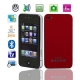 Red F080 TV, Bluetooth FM function JAVA & TV (PAL/NTSC/SECAM)Touch Mobile Phone, Slip-operation can change the menu (4 pages of menus), Quad band, Network: GSM850/ 900 / 1800/ 1900MHZ, Special for christmas gift