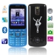C320 TV (PAL/NTSC/SECAM), JAVA function, Dual Sim cards Dual standby Dual cameras, Bluetooth FM Mobile Phone, Quad band, Network: GSM850/ 900 / 1800/ 1900MHZ, Baby Blue