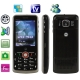 HS-608, TV & Bluetooth & FM Radio & Flashlight Mobile Phone, Dual Sim cards Dual Standby, Quad band, Network: GSM850/900/1800/1900MHZ (Black)