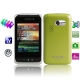 F912, 4 Sim cards 4 standby, ISDB-T for Japan / South America, Analog TV (SECAM/PAL/NTSC) & Bluetooth FM function Mobile Phone, Quad band, Network: GSM850/ 900 / 1800/ 1900MHZ (LightGreen)