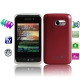 F912, 4 Sim cards 4 standby, ISDB-T for Japan / South America, Analog TV (SECAM/PAL/NTSC) & Bluetooth FM function Mobile Phone, Quad band, Network: GSM850/ 900 / 1800/ 1900MHZ (Red)