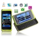 E7 LightGreen, JAVA, Bluetooth FM function, Dual Sim cards Dual standby Mobile Phone, Quad band, Network: GSM850/ 900 / 1800/ 1900MHZ (With Logo)