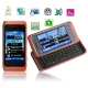 E7 Nacarat, JAVA, Bluetooth FM function, Dual Sim cards Dual standby Mobile Phone, Quad band, Network: GSM850/ 900 / 1800/ 1900MHZ
