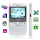 8980 TV Black, 4 Sim cards 4 standby, QWERTY Keyboard, Analog TV (SECAM/PAL/NTSC), Bluetooth FM function Mobile Phone, Dual Cameras, Quad band, Network: GSM850/ 900 / 1800/ 1900MHZ