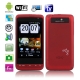 L601 Red, AGPS + Android 2.2 Version, 3.5 inch Touch Screen, Analog TV (SECAM/PAL/NTSC), Wifi Bluetooth FM function Mobile Phone, Dual Sim cards Dual standby, Quad band, Network: GSM850/ 900 / 1800/ 1900MHZ