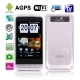 L601 Silver, AGPS + Android 2.2 Version, 3.5 inch Touch Screen, Analog TV (SECAM/PAL/NTSC), Wifi Bluetooth FM function Mobile Phone, Dual Sim cards Dual standby, Quad band, Network: GSM850/ 900 / 1800/ 1900MHZ