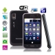 A9000 Black, GPS + Android 2.2 Version, 4.0 inch Capacitive Touch Screen, Analog TV (SECAM/PAL/NTSC), Wifi & Bluetooth FM function Mobile Phone, Slip-operation can change the menu (3 pages), Dual Sim cards Dual standby Dual Cameras, Quad band, Network: GSM850/ 900 / 1800/ 1900MHZ