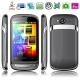 X9 Grey, JAVA + Bluetooth + FM Radio Function Touch Screen Mobile Phone, Daul Card Dual Standby Dual Camreras, Three Band, Network: GSM 850/ 900 /1800MHz