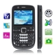 K3 TV Black, Analog TV (PAL/NTSC), QWERTY Keyboard, Bluetooth FM function Mobile Phone, Quad band, Network: GSM850/ 900 / 1800/ 1900MHZ