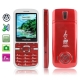 D19 Red, Bluetooth FM function Mobile Phone, Dual Sim cards Dual standby, Dual band, Network: GSM900 / 1800MHZ
