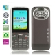 C501 Grey, Russian Keyboard, Big Speaker, Bluetooth FM function Mobile Phone, Dual Sim cards Dual standby, Dual band, Network: GSM900 / 1800MHZ