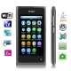 L9/N9 Black, Analog TV (PAL/NTSC/SECAM), Wifi JAVA Bluetooth FM function Touch Screen Mobile Phone, Quad band, Network: GSM850/ 900 / 1800/ 1900MHZ