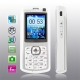 E70 White, Arabic keyboard, Big Speaker, Bluetooth FM function Mobile Phone, Dual Sim cards Dual standby, Dual band, Network: GSM900 / 1800MHZ