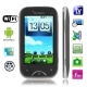 A6000 Black, Android 2.2 Version, Analog TV (PAL/NTSC/SECAM), Wifi Bluetooth FM function 3.2 inch Touch Screen Mobile Phone, Dual Sim cards Dual standby, Quad band, Network: GSM850/ 900 / 1800/ 1900MHZ
