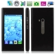 N9 Black, Built in Li-ion Battery, Bluetooth FM Function Touch Screen Mobile Phone Dual Sim Cards Dual Standby, Dual Cameras, Dual Band, Network: GSM 900 / 1800MHZ