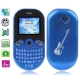 G906 Blue, FM function Mobile Phone, Dual sim card Dual standby, Dual band, Network: GSM900 / 1800MHZ
