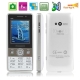N22 White, Arabic keyboard, Support Flashlight / Money Detector Light, Bluetooth FM function Mobile Phone, Dual Sim cards Dual standby, Dual band, Network: GSM900 / 1800MHZ