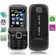 6760 Black, Big Speaker, Bluetooth FM function Mobile Phone With Metal Back Cover, Dual Sim cards Dual standby, Dual band, Network: GSM900 / 1800MHZ