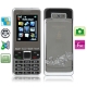 Q9 Black, Big Speaker, Bluetooth FM function Mobile Phone With Metal Back Cover, Dual Sim cards Dual standby, Dual band, Network: GSM900 / 1800MHZ