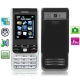 Q200 Black, Big Speaker, Bluetooth FM function Mobile Phone With Metal Back Cover, Dual Sim cards Dual standby, Dual band, Network: GSM900 / 1800MHZ