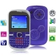 D50 TV Purple, Big Speaker, Analog TV (PAL/NTSC/SECAM), Bluetooth FM function Mobile Phone, Dual Sim cards Dual standby, Dual band, Network: GSM900 / 1800MHZ